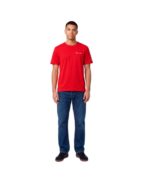 Koszulka męska champion ss tee czerwona 221798 rs067
