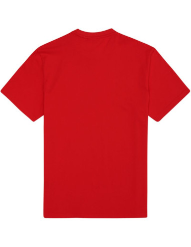 Koszulka męska fila laas regular tee czerwona fam0874 30002