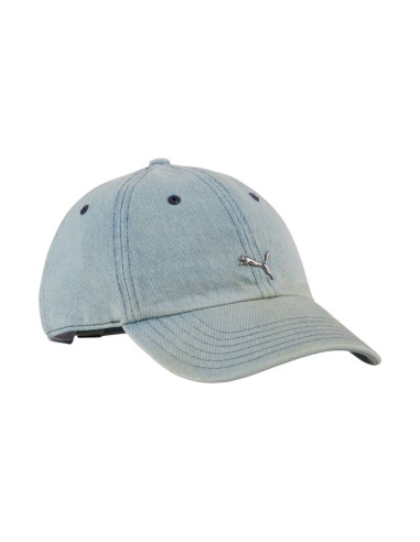 Czapka z daszkiem puma wardrobe ess matal dad niebieska 25968 07