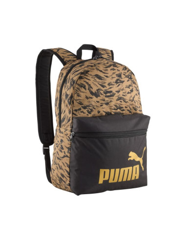 Plecak puma phase aop czarno-brązowy 91169 07