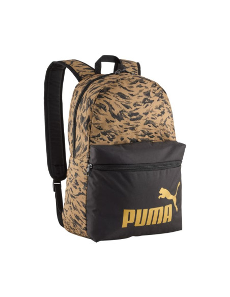 Plecak puma phase aop czarno-brązowy 91169 07