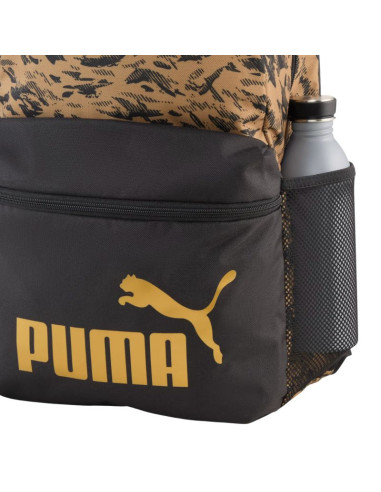 Plecak puma phase aop czarno-brązowy 91169 07