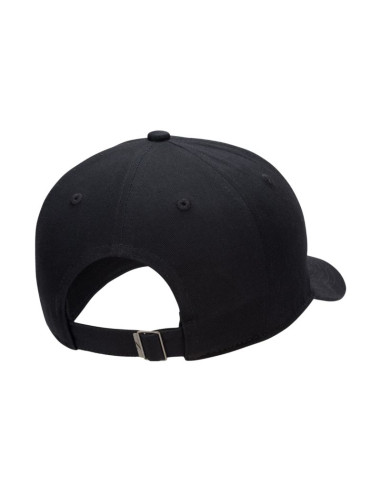 Czapka z daszkiem dla dzieci nike club czarna fb5063 010