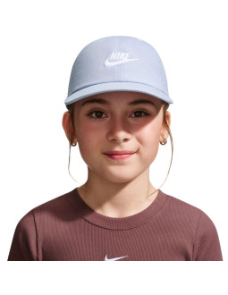 Czapka z daszkiem dla dzieci nike club błękitna fb5063 057