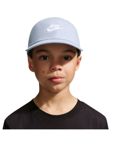 Czapka z daszkiem dla dzieci nike club błękitna fb5063 057
