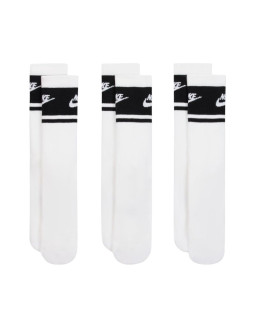 Skarpety nike everyday elevated crew 3 pary biało-czarne im7949 901