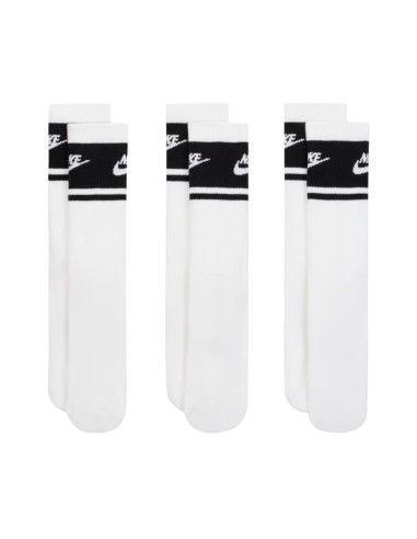 Skarpety nike everyday elevated crew 3 pary biało-czarne im7949 901