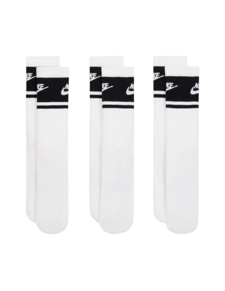 Skarpety nike everyday elevated crew 3 pary biało-czarne im7949 901