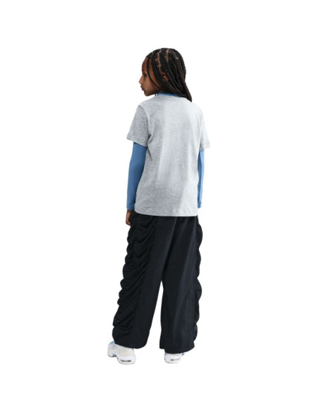 Koszulka dla dzieci nike sportswear szara fz5178 064