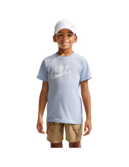Koszulka dla dzieci nike sportswear błękitna fz5178 407