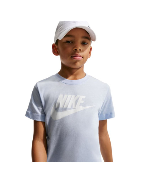 Koszulka dla dzieci nike sportswear błękitna fz5178 407