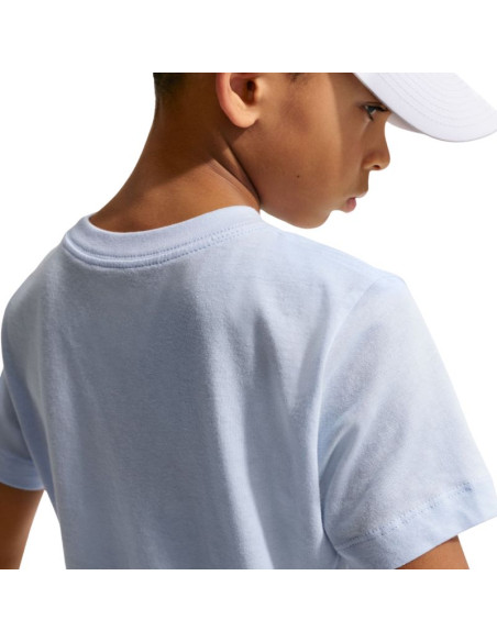 Koszulka dla dzieci nike sportswear błękitna fz5178 407