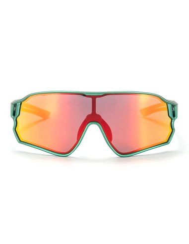 Okulary rowerowe rockbros 14110009002 polaryzacyjne dla dzieci 8-14 lat - zielone