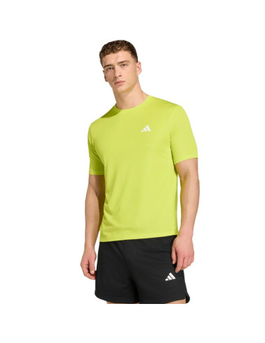 Koszulka męska adidas workout essentials base limonkowa kd5472