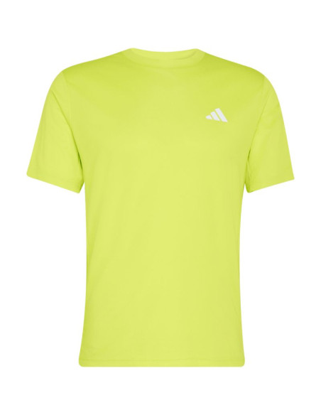 Koszulka męska adidas workout essentials base limonkowa kd5472