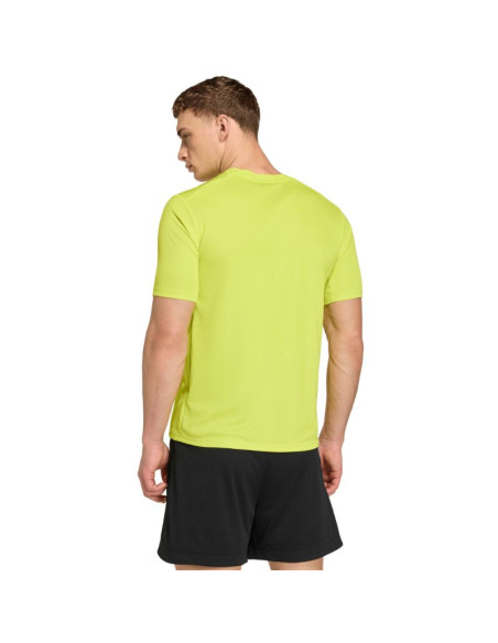 Koszulka męska adidas workout essentials base limonkowa kd5472