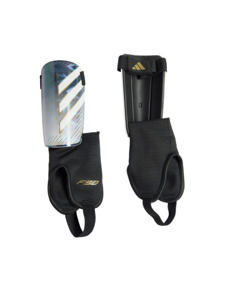 Ochraniacze piłkarskie adidas f50 match szaro-czarne kv9013