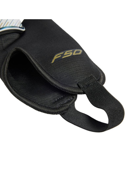 Ochraniacze piłkarskie adidas f50 match szaro-czarne kv9013
