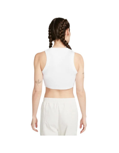 Koszulka damska nike sportswear chill knit biała fb8279 100
