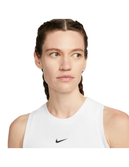 Koszulka damska nike sportswear chill knit biała fb8279 100