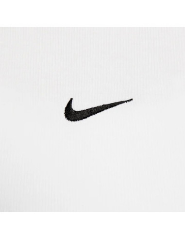 Koszulka damska nike sportswear chill knit biała fb8279 100