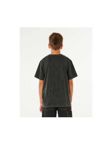 Koszulka chłopięca rip curl eternal shred wash tee-boy czarna