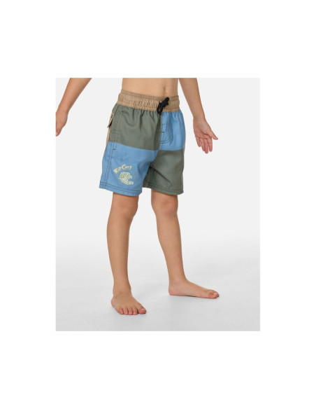 Boardshorty chłopięce rip curl block volley - boy niebieskie