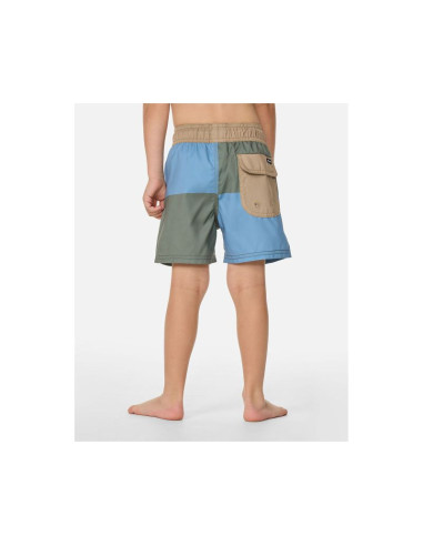 Boardshorty chłopięce rip curl block volley - boy niebieskie