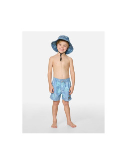 Boardshorty chłopięce rip curl ride the wave volley - boy niebieskie