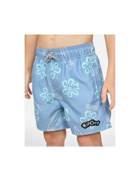 Boardshorty chłopięce rip curl ride the wave volley - boy niebieskie