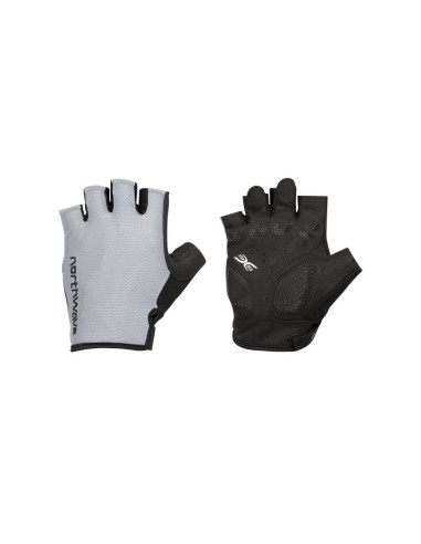 Rękawice rowerowe northwave active max sf glove szare