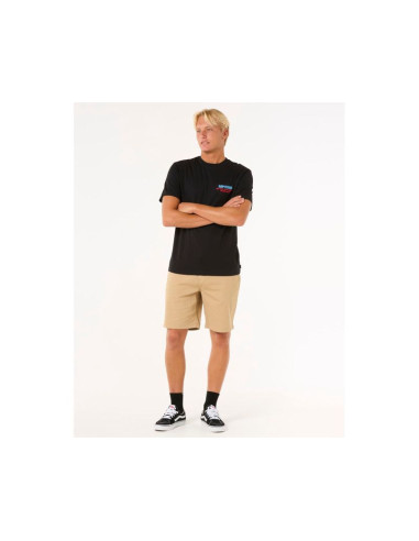 Koszulka rip curl surf revival ding repair tee czarny