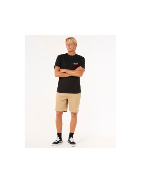 Koszulka rip curl surf revival ding repair tee czarny