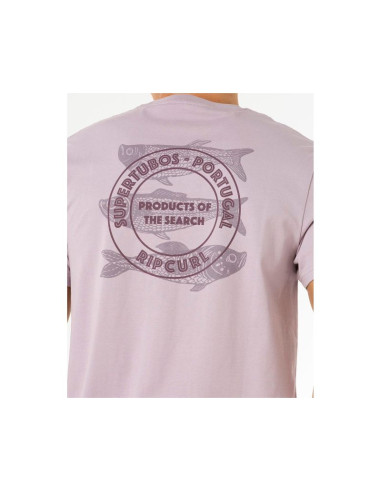 Koszulka rip curl desti animals tee fioletowy