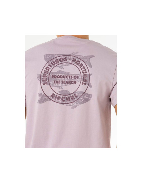 Koszulka rip curl desti animals tee fioletowy