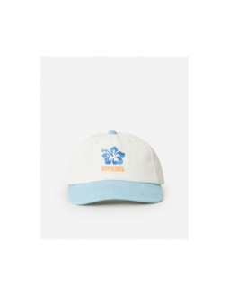 Czapka z daszkiem rip curl washed twill cap-girl niebieski 2