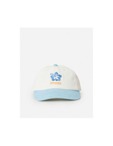 Czapka z daszkiem rip curl washed twill cap-girl niebieski