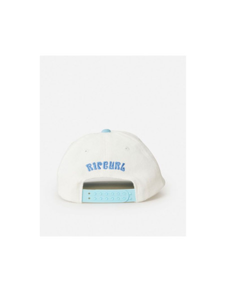 Czapka z daszkiem rip curl washed twill cap-girl niebieski