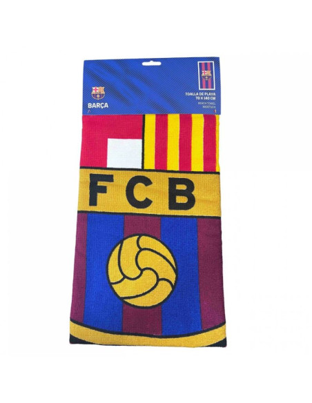 Fc barcelona ręcznik 70x140 cm towel mikrofibra 120042