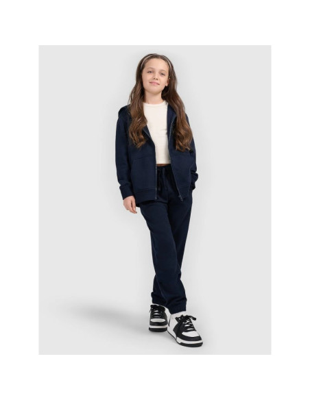 Spodnie dresowe joggery dziewczęce 4f 4fjwmm00ttrof1189-31s