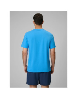 T-shirt regular z nadrukiem męski 4f 4f 4fwss26ttshm2783-33s 2