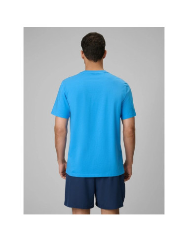 T-shirt regular z nadrukiem męski 4f 4f 4fwss26ttshm2783-33s