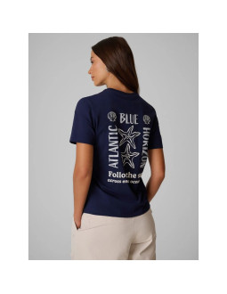 T-shirt relaxed z nadrukiem damski 4f 4frss26ttshf4021-31s 2