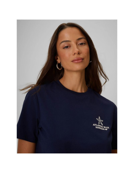 T-shirt relaxed z nadrukiem damski 4f 4frss26ttshf4021-31s