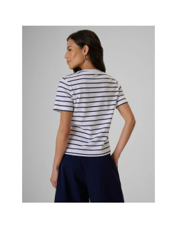 T-shirt relaxed z nadrukiem damski 4f 4frss26ttshf4023-10s 2