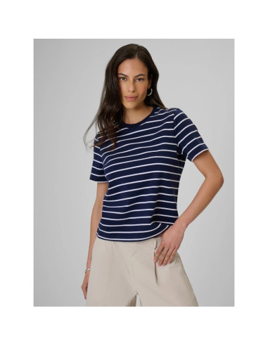 T-shirt relaxed z nadrukiem damski 4f 4frss26ttshf4023-31s