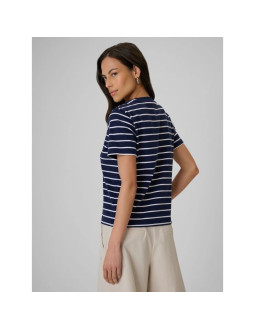 T-shirt relaxed z nadrukiem damski 4f 4frss26ttshf4023-31s 2