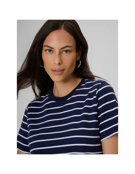 T-shirt relaxed z nadrukiem damski 4f 4frss26ttshf4023-31s