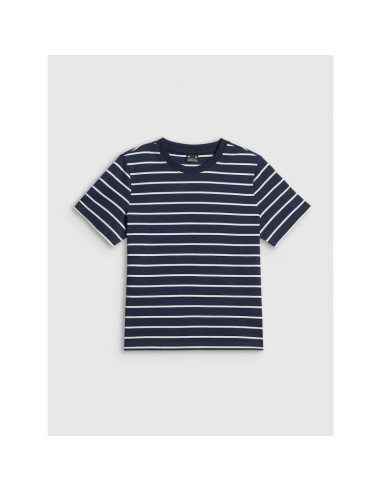 T-shirt relaxed z nadrukiem damski 4f 4frss26ttshf4023-31s