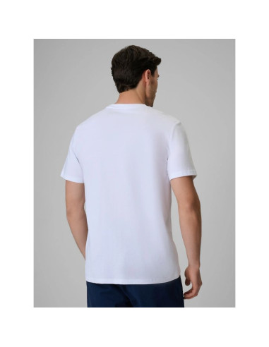 T-shirt regular męski z logo 4f 4frss26ttshm3999-10s